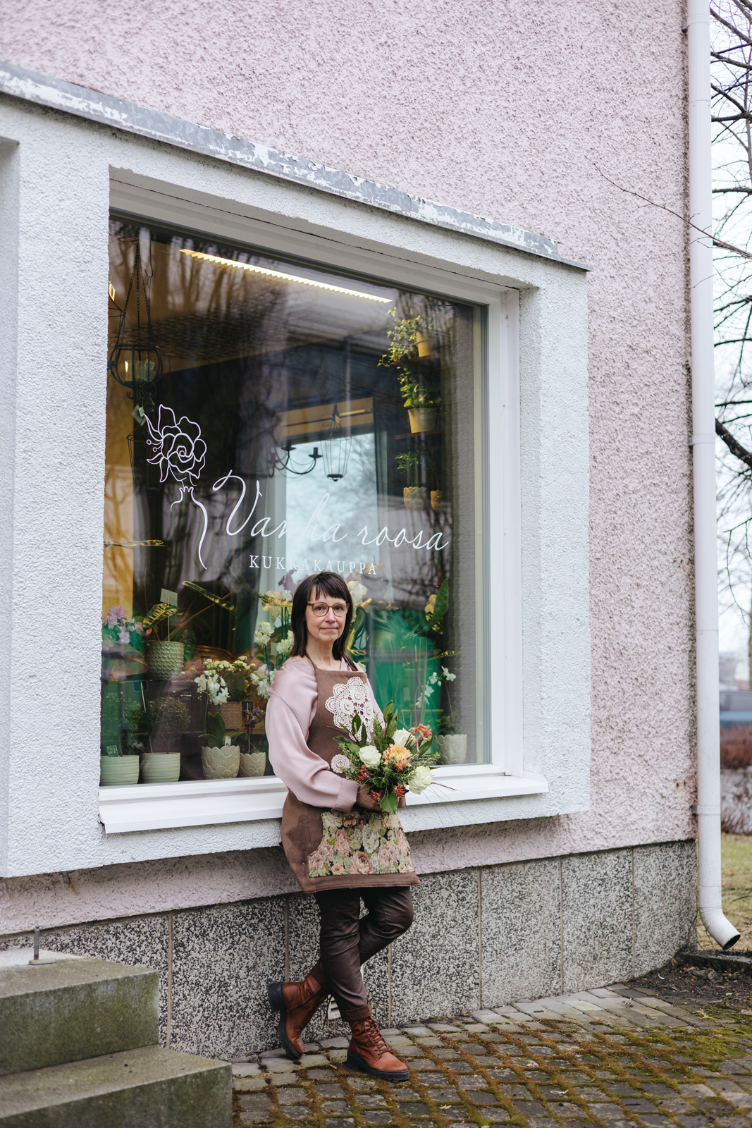 kukkakauppa Valkeakoskella -Elina