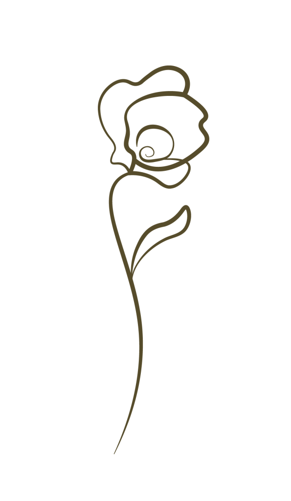 Kukkakauppa Vanha roosa grafiikka